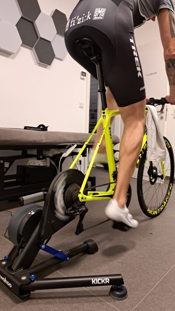 Laktattest am eigenen Fahrrad mit Rollentrainer – Leistungsdiagnostik in Kottingbrunn